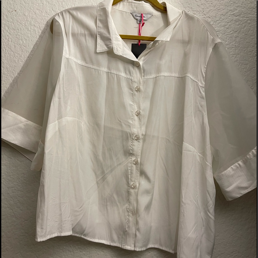 Plus Size Button Up